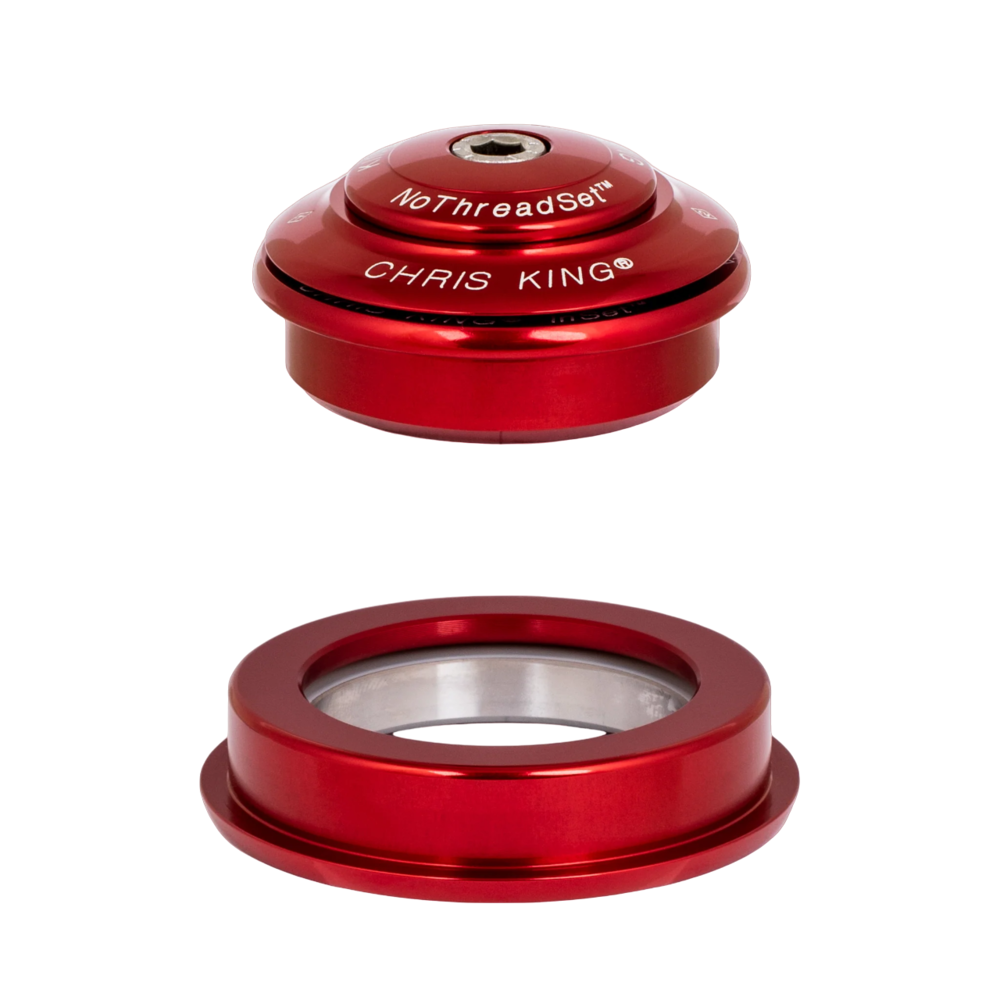 CHRIS KING Inset 2 ZS 44mm│ ZS 56mm OD 1-1/8" │1 1/2" Headset - Red